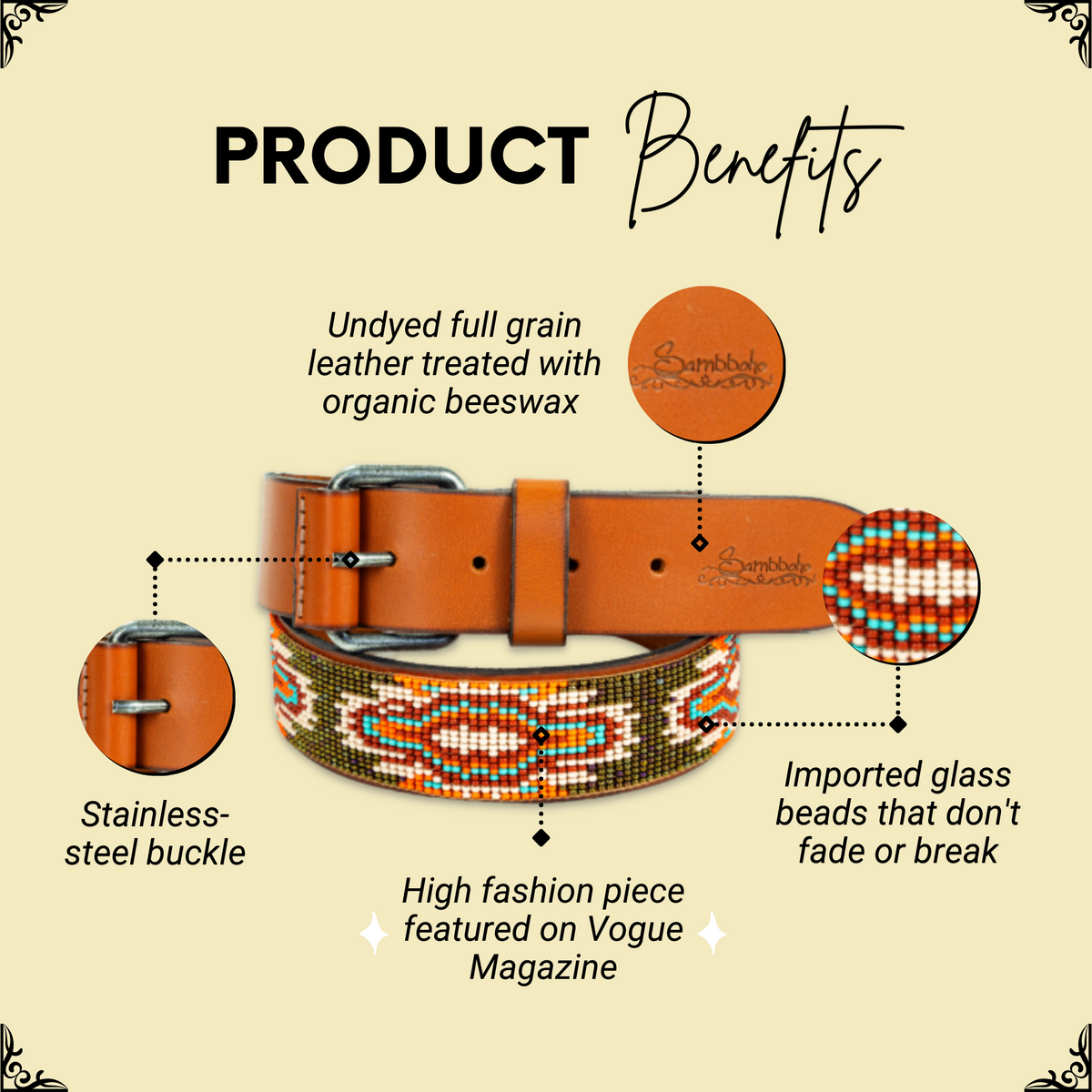 Boho Chic Sambboho Women's Belts (Made to Order)