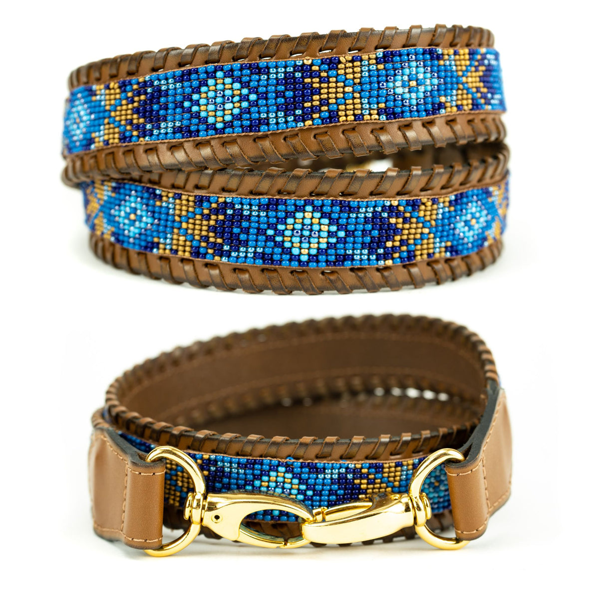 Replacement Purse Straps Beaded Leather - Sambboho