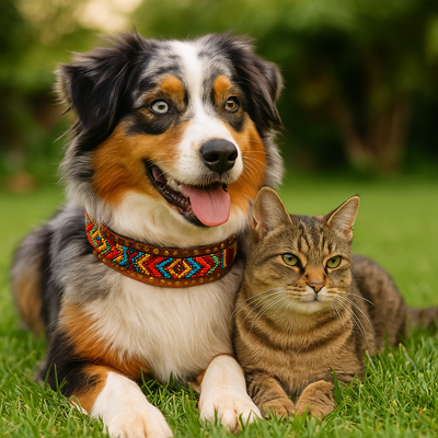 Australian Shepherds and Cats: Can These Two Get Along?