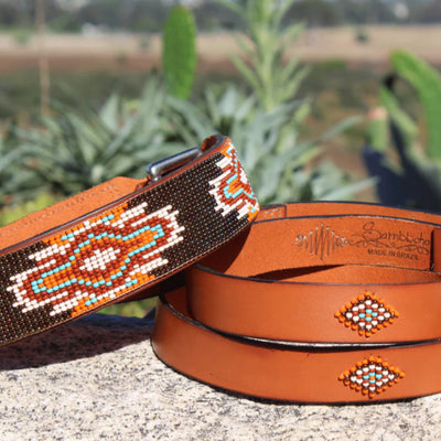 Matching Leash and Collar Sets That Turn Heads at the Ranch or Dog Park