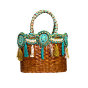 Coastal Raffia Sambboho Bag