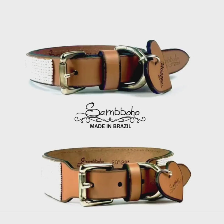 Forever Sambboho dog collar (wedding collection)