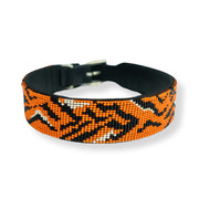 Tiger Sambboho dog collar by Gabriel Feitosa