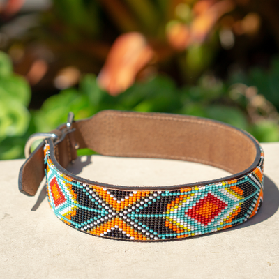 Native american top beaded dog collars