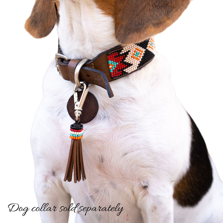 Phoenix Dog Collar Tassel