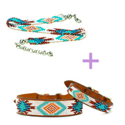 Matching choker/dog collar Aztec Bundle