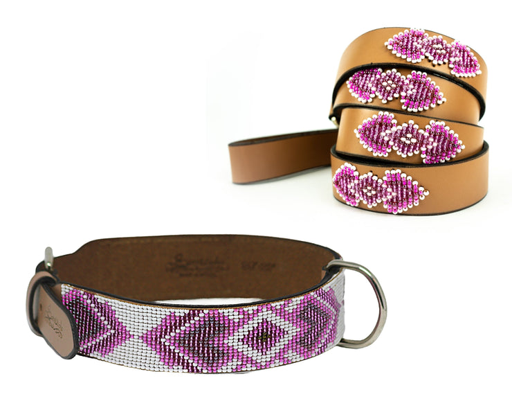 Matching leash/dog collar Paris Sambboho Bundle