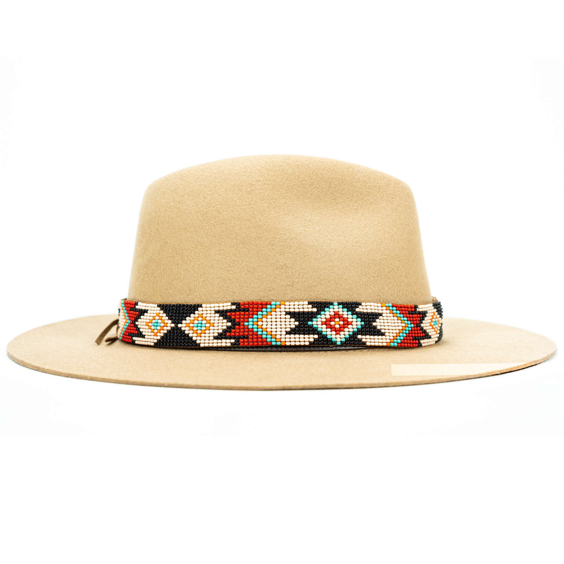 Aztec Sambboho Hatband  Beaded hat bands, Hat band, Beaded hat