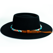 Brigitte Sambboho Hat & Aztec (rounded) Hatband Bundle