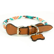 Aztec Sambboho dog collar (rolled)