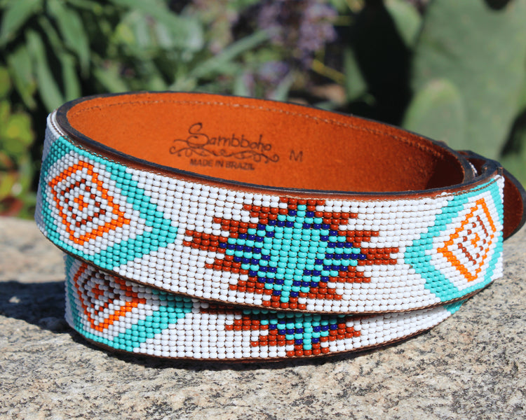 Hand Woven Bohemian Aztec African Sash Belt Homemade‎ multicolor Cultural Decor Colorful Hand Loomed Mexican Cotton Sash or Belt From Oaxaca  main image 4
