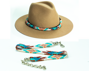 Aztec (rounded) Hatband & Choker Bundle