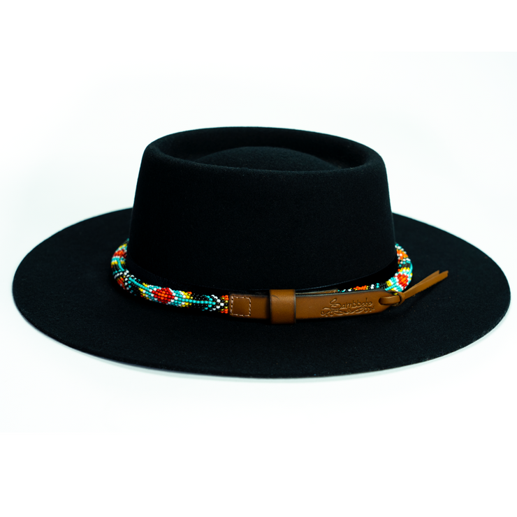 Brigitte Sambboho Hat & Biarritz Hatband Bundle