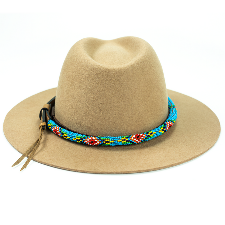 Lola Sambboho Hat & Blue Vogue hatband bundle