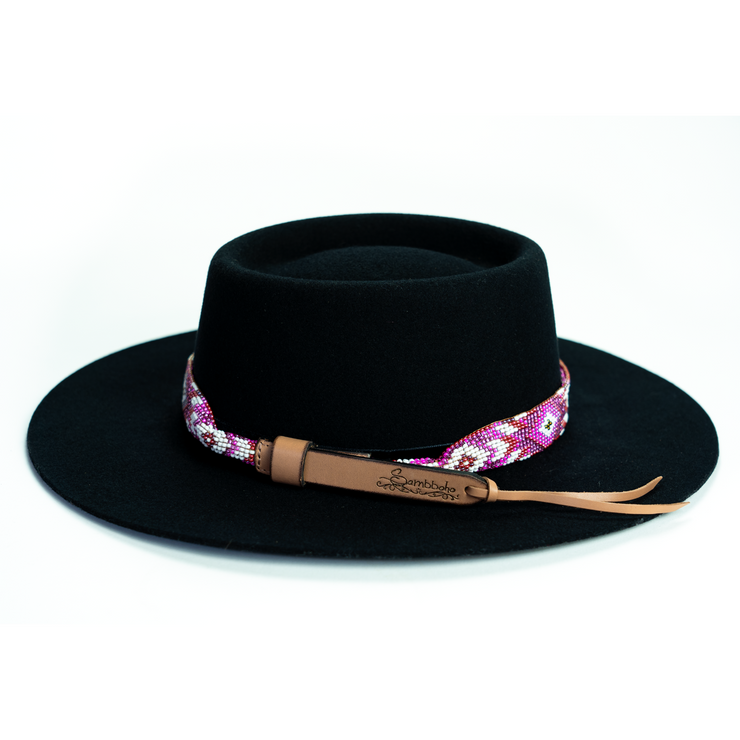 Brigitte Sambboho Hat & Melrose Hatband Bundle