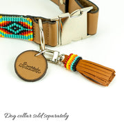 Bahamas/Tropicalia Dog Collar Tassel