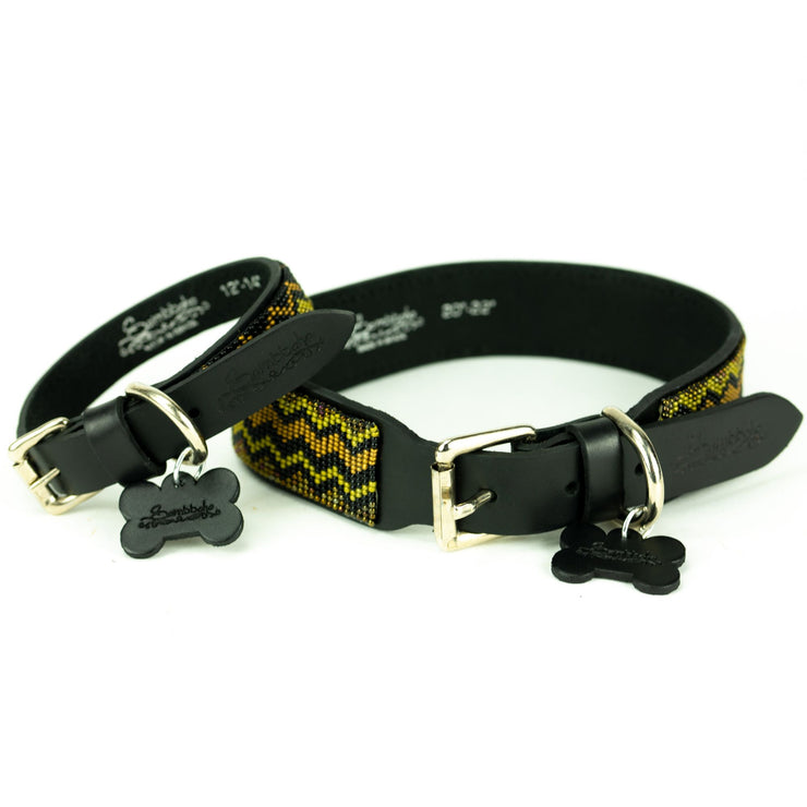 Dubai Sambboho dog collar (Glam Collection)
