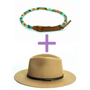 Lola Sambboho Hat & Biarritz hatband bundle