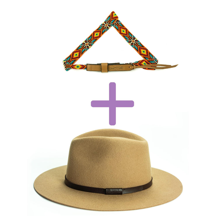 Lola Sambboho Hat & Maui hatband bundle