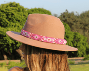 Melrose dog collar/hatband bundle