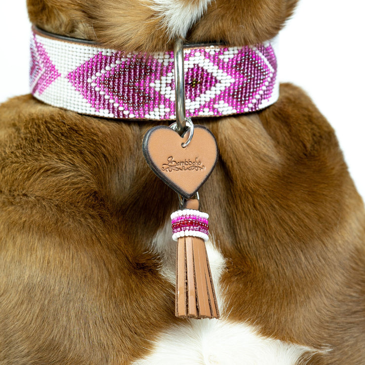 Paris Dog Collar and Tassel Bundle