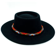 Brigitte Sambboho Hat & Red Vogue Hatband Bundle