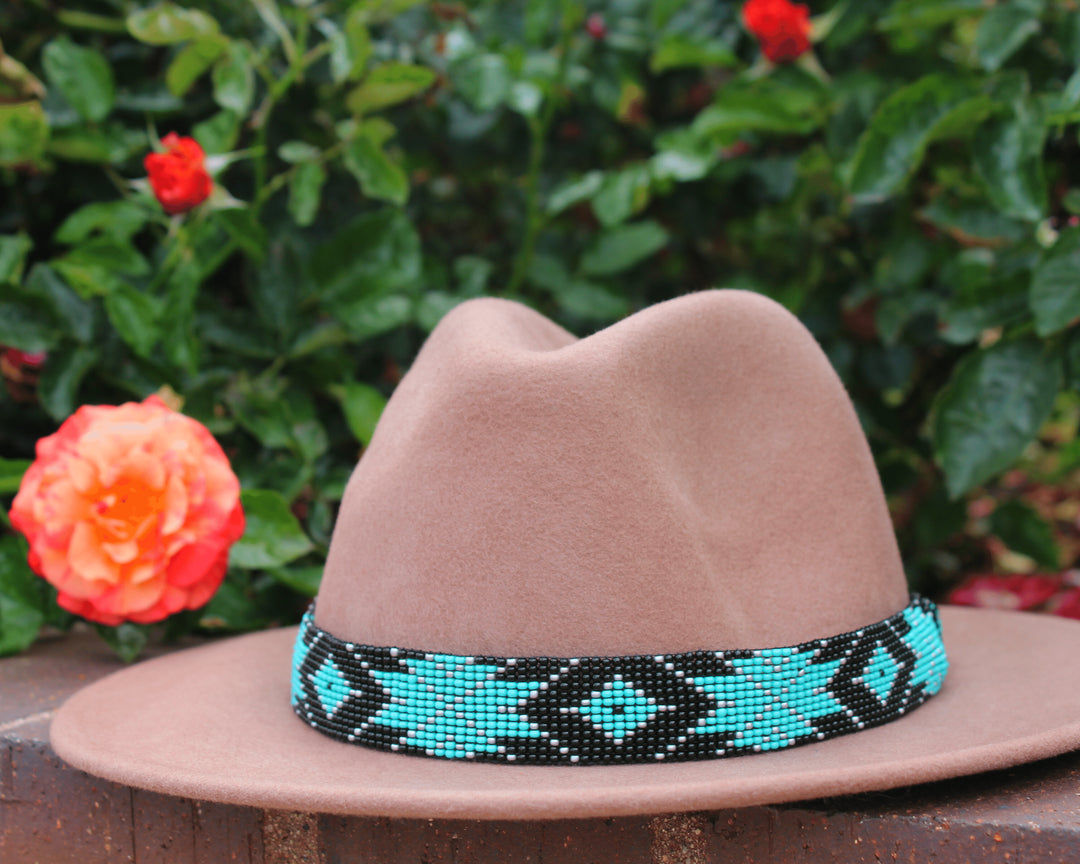 Handmade deals beaded hat