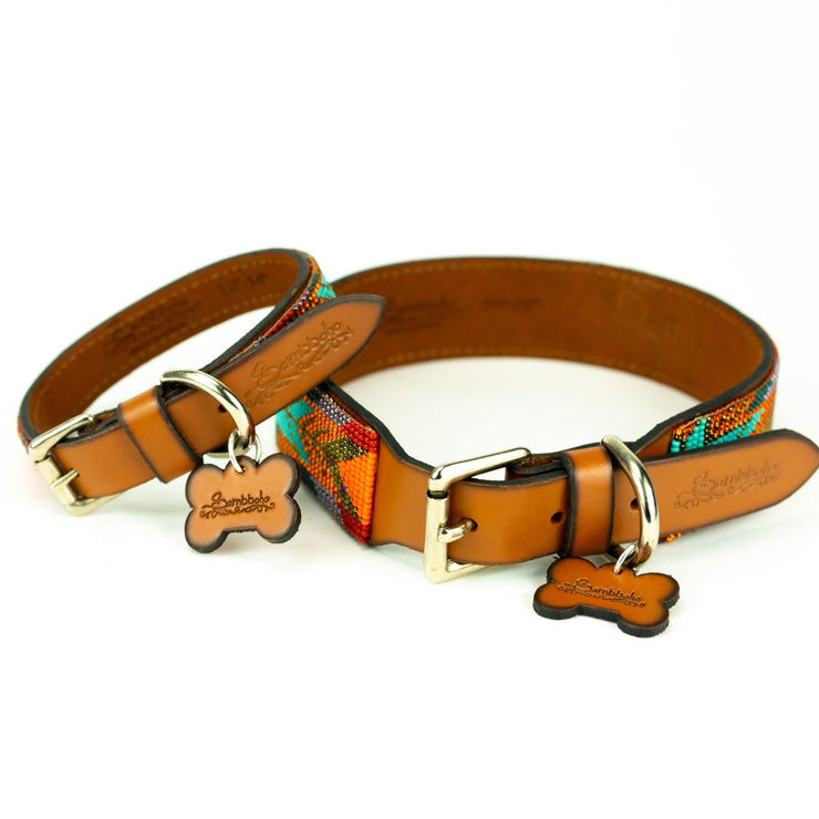Sardinia Sambboho dog collar (Glam Collection)