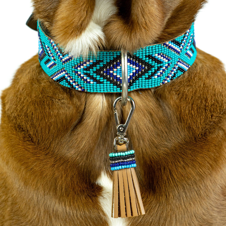 Saint Tropez Dog Collar and Tassel Bundle