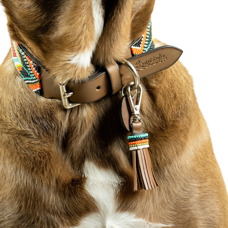 Biarritz Dog Collar and Tassel Bundle